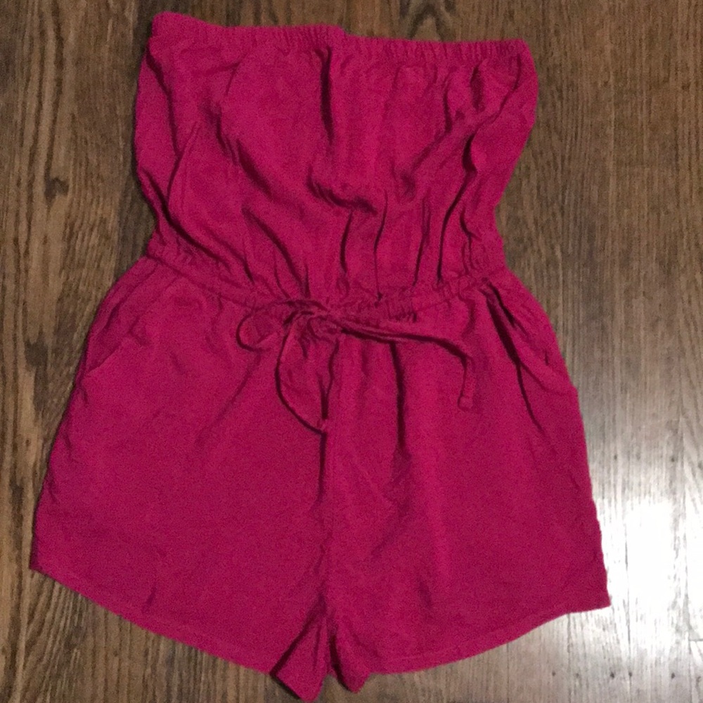 Strapless jumper